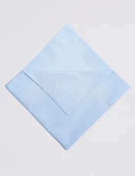 10 Pack Pure Cotton Handkerchiefs with Sanitized Finish