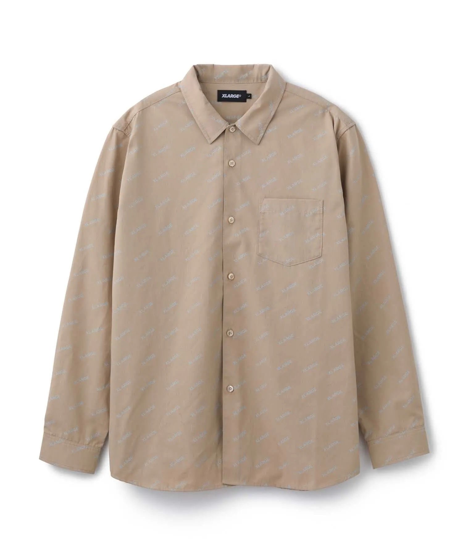 ALLOVER PRINTED LS SHIRT