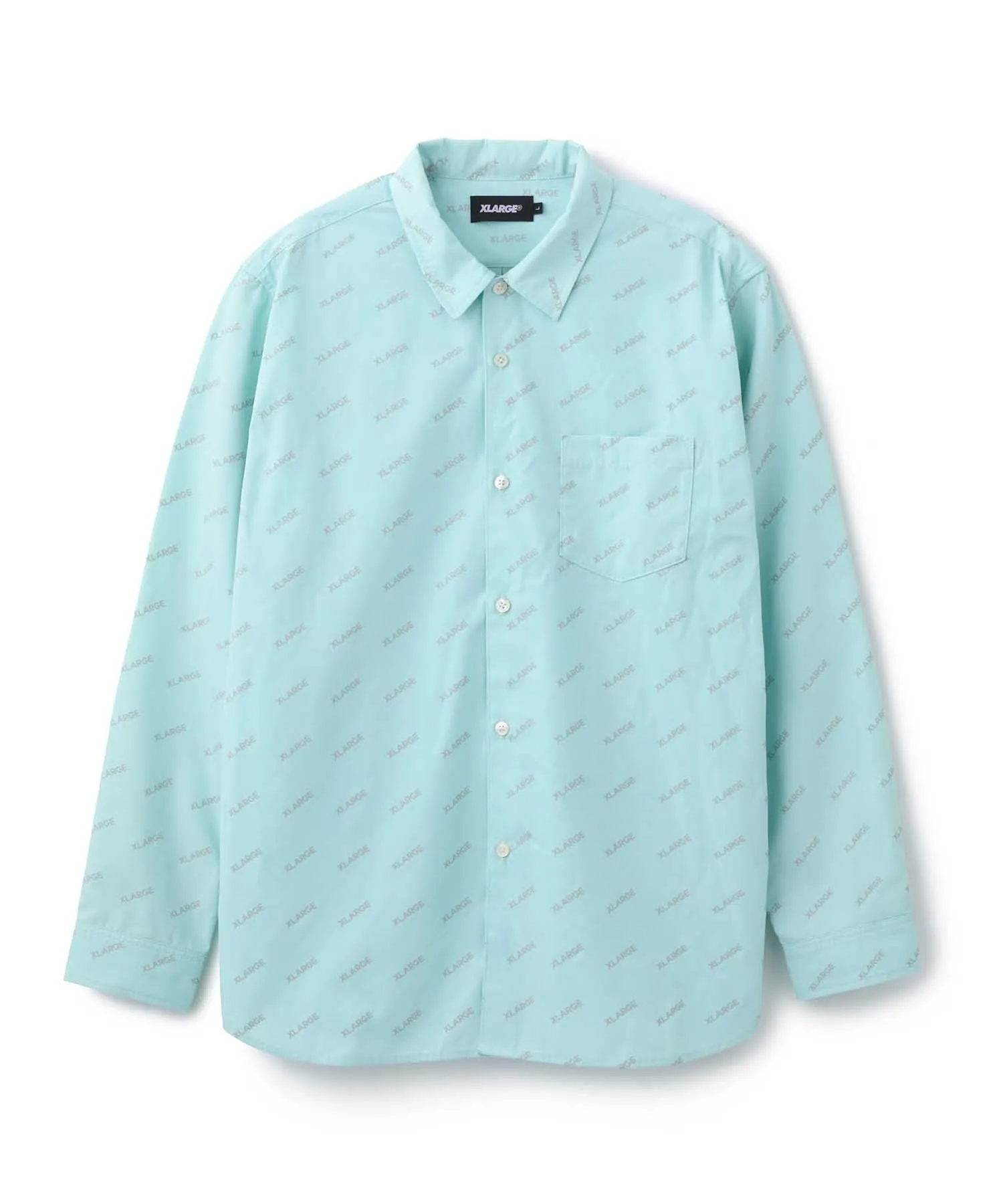 ALLOVER PRINTED LS SHIRT