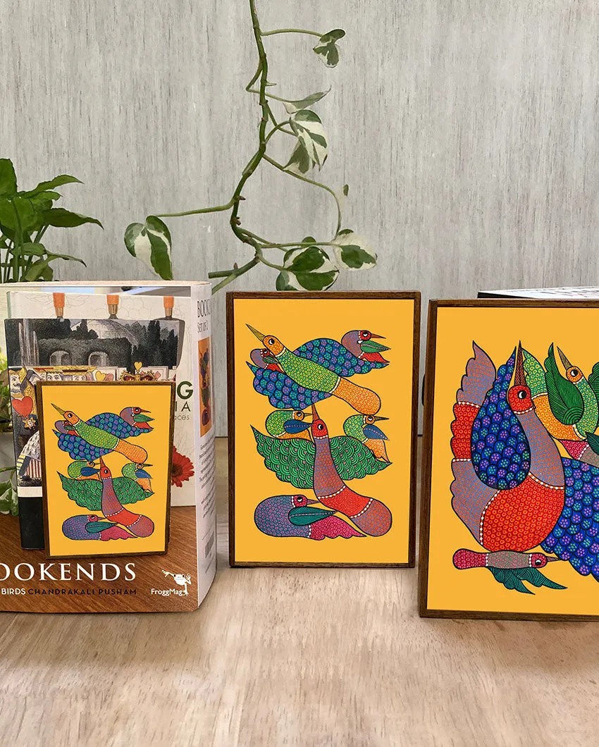 Art of The Bird Book Holders | 2 Pieces