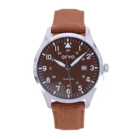 Arvo Rove Field Brown Face Watch