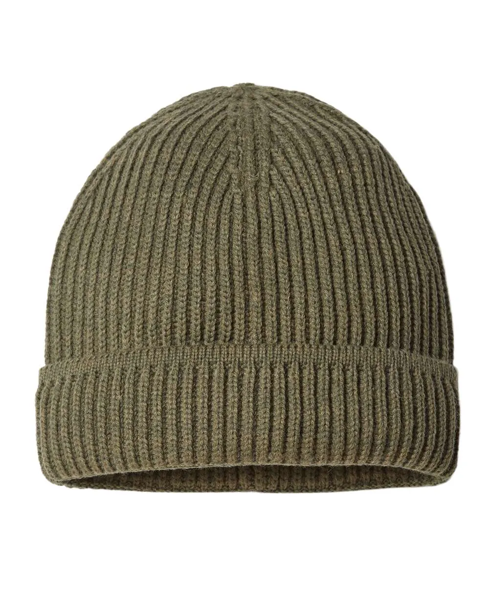 Atlantis Headwear MAPLE - Sustainable Finish Edge Knit Cap, Beanie