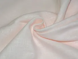 Baby Pink Pure Linen Fabric 60 Lea Shirting Fabric