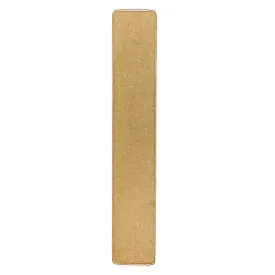 Brass Blank Rectangle Pendant / SBB0224