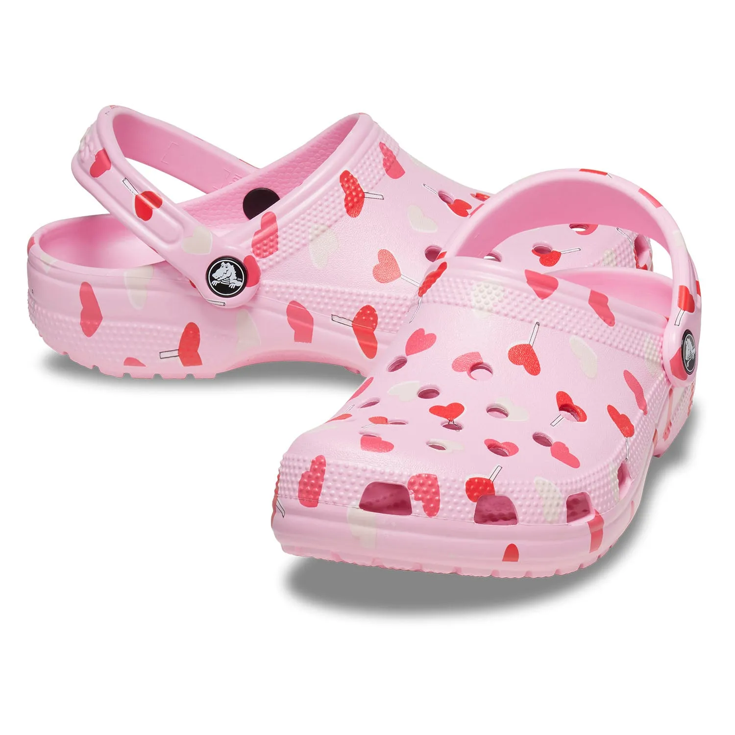 Classic Heart Printed Clog