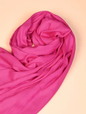 Classic Viscose Scarf - Pink