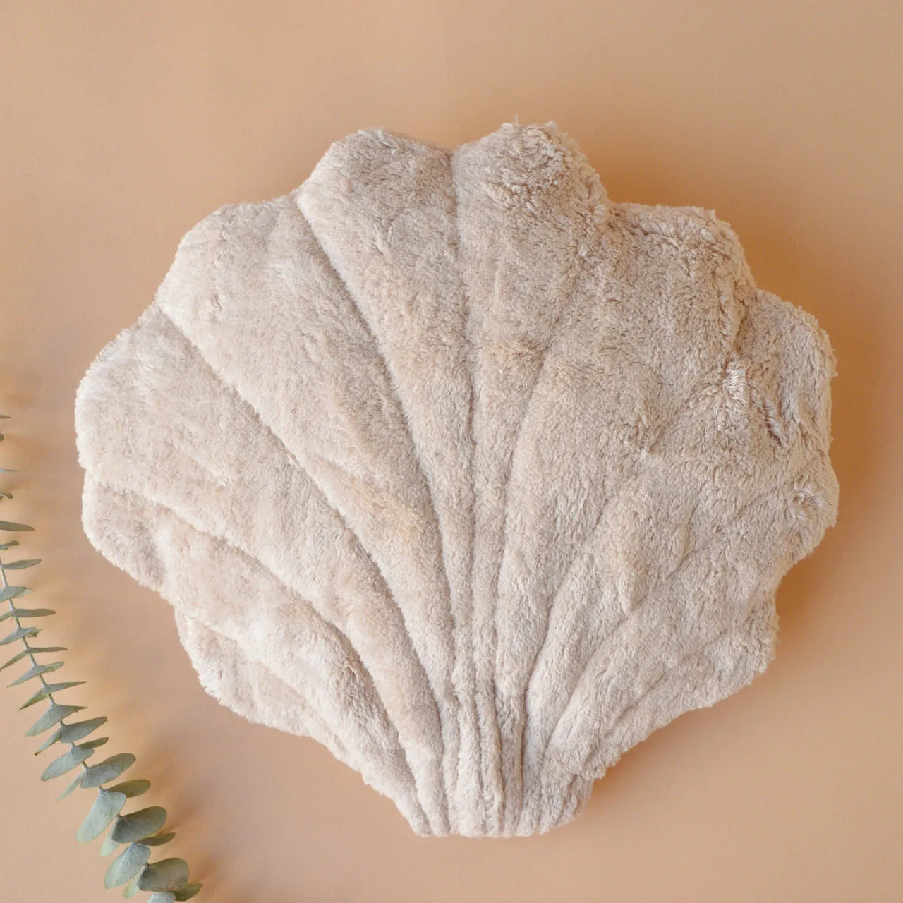 Cuddly Shell Pillow/Heat Pack in Organic Cotton/Lambswool - Large