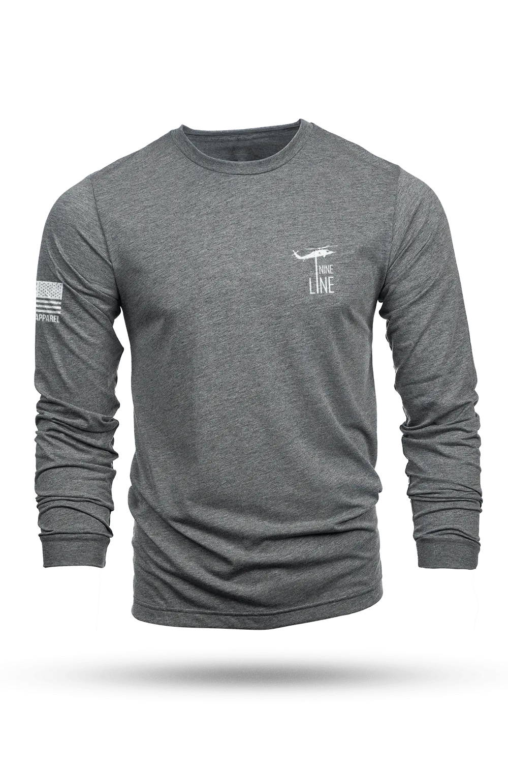 Dropline Logo - Long-Sleeve T-Shirt