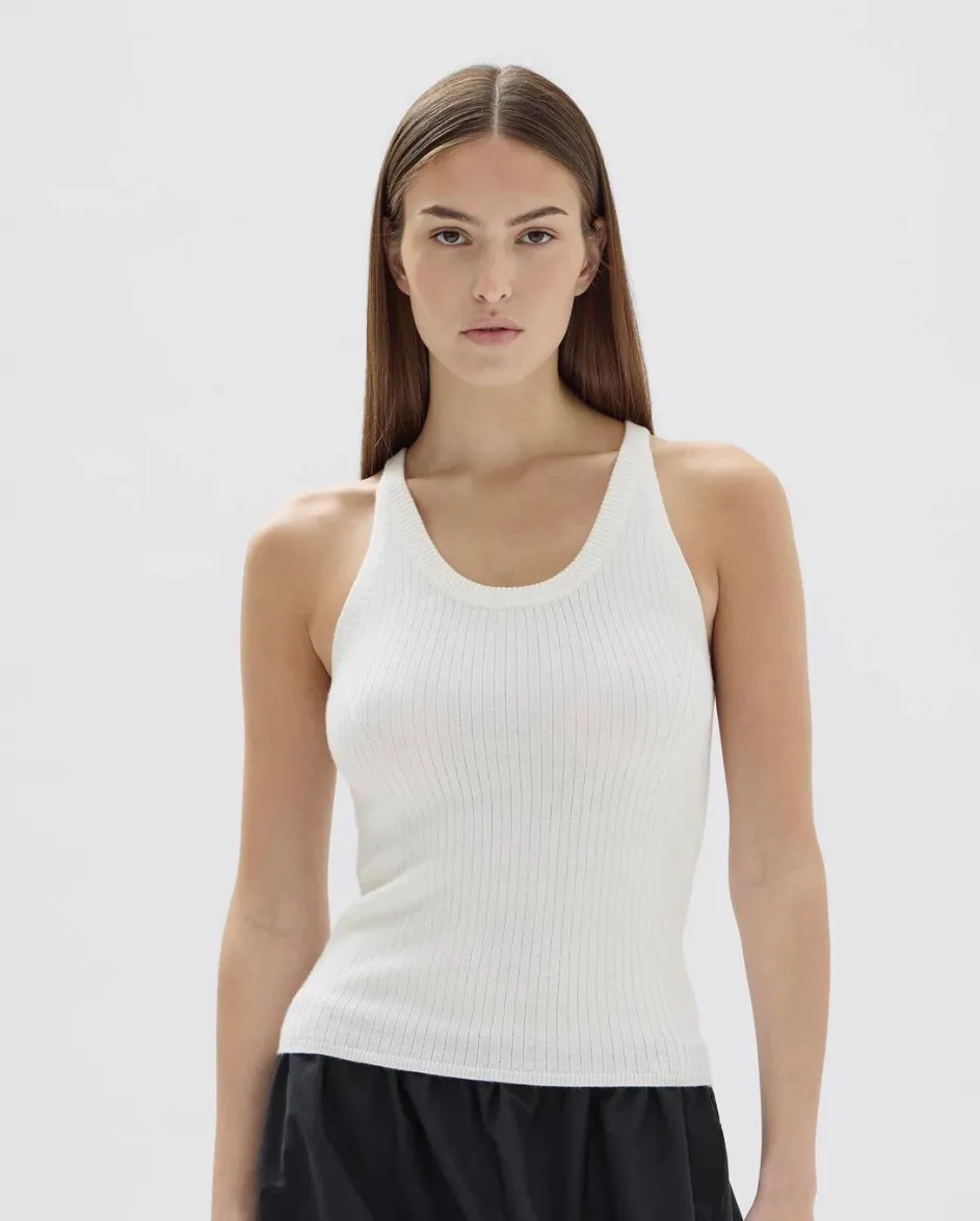 Estella Wool Tank White