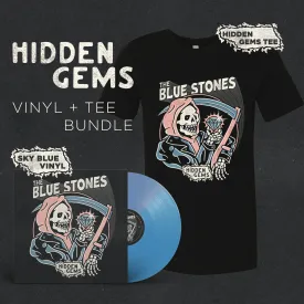 Hidden Gems Album Tee and Vinyl Bundle (SKY BLUE COLOR)