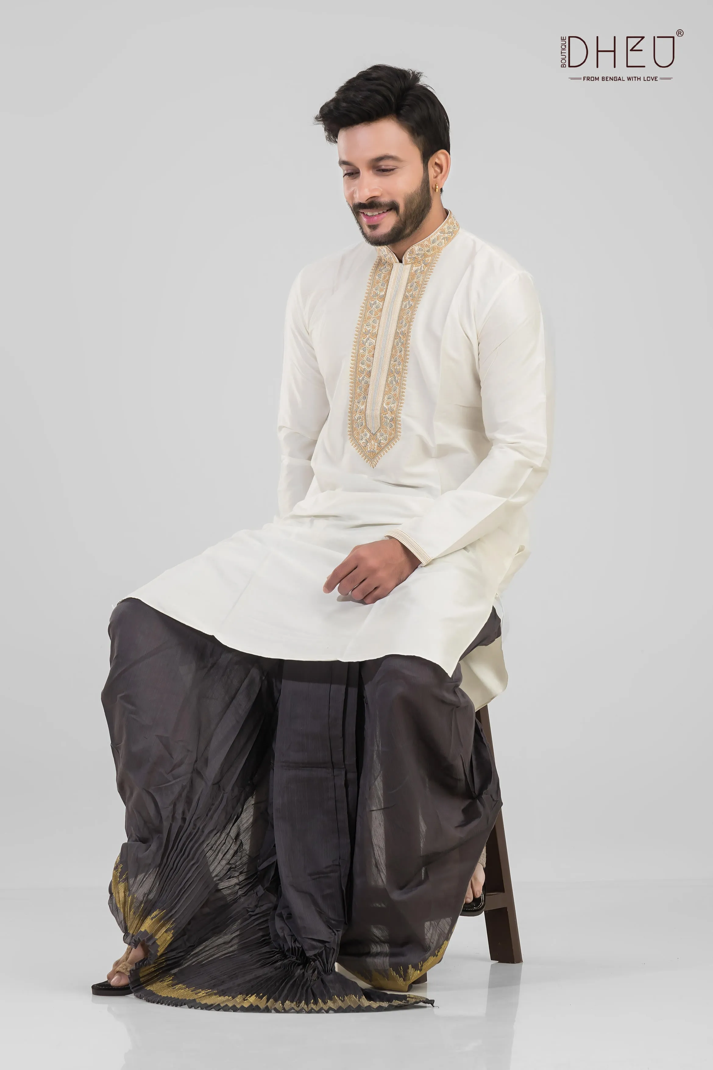 Janoiko Premik-Kurta   Dhoti(Optional)