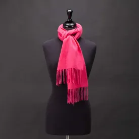 Lambswool Scarf Dark Pink