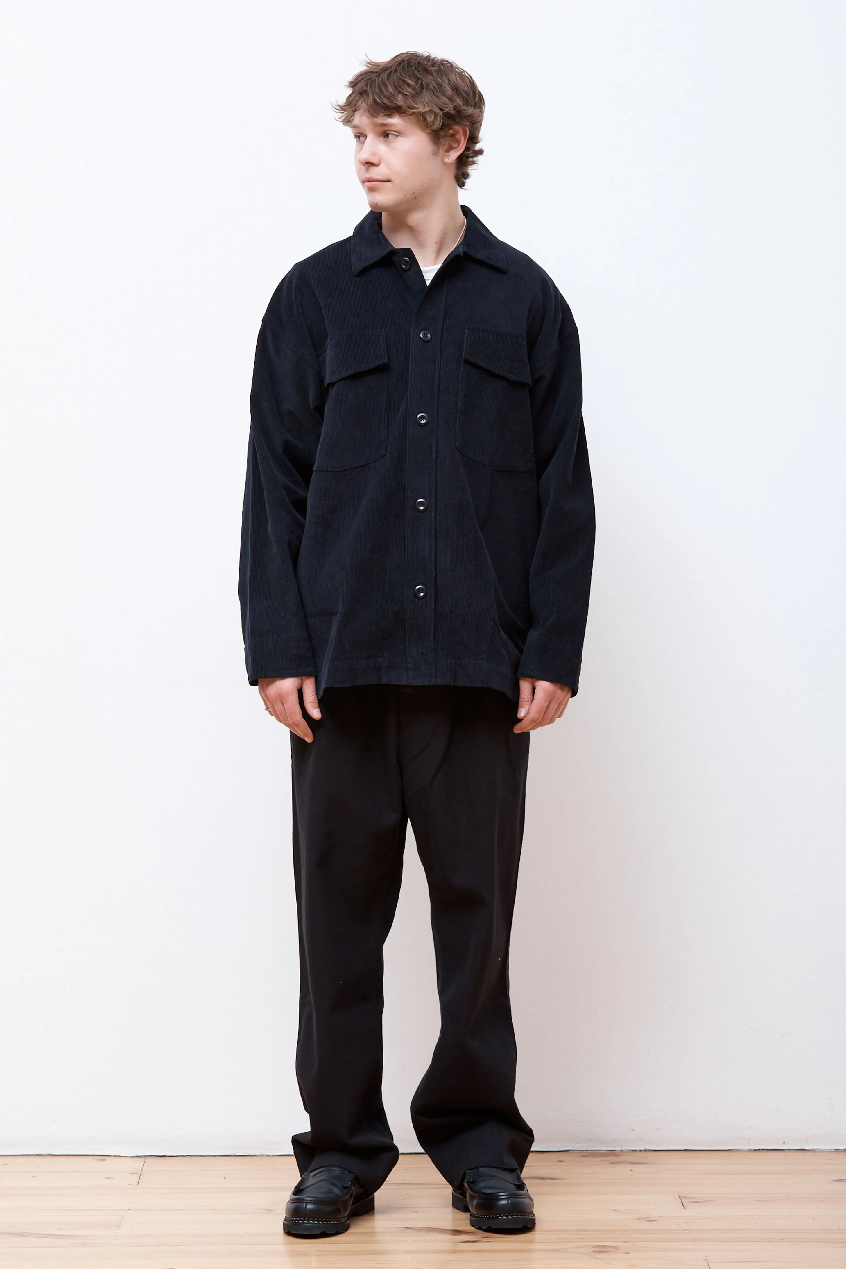 MHL Long Overshirt Black