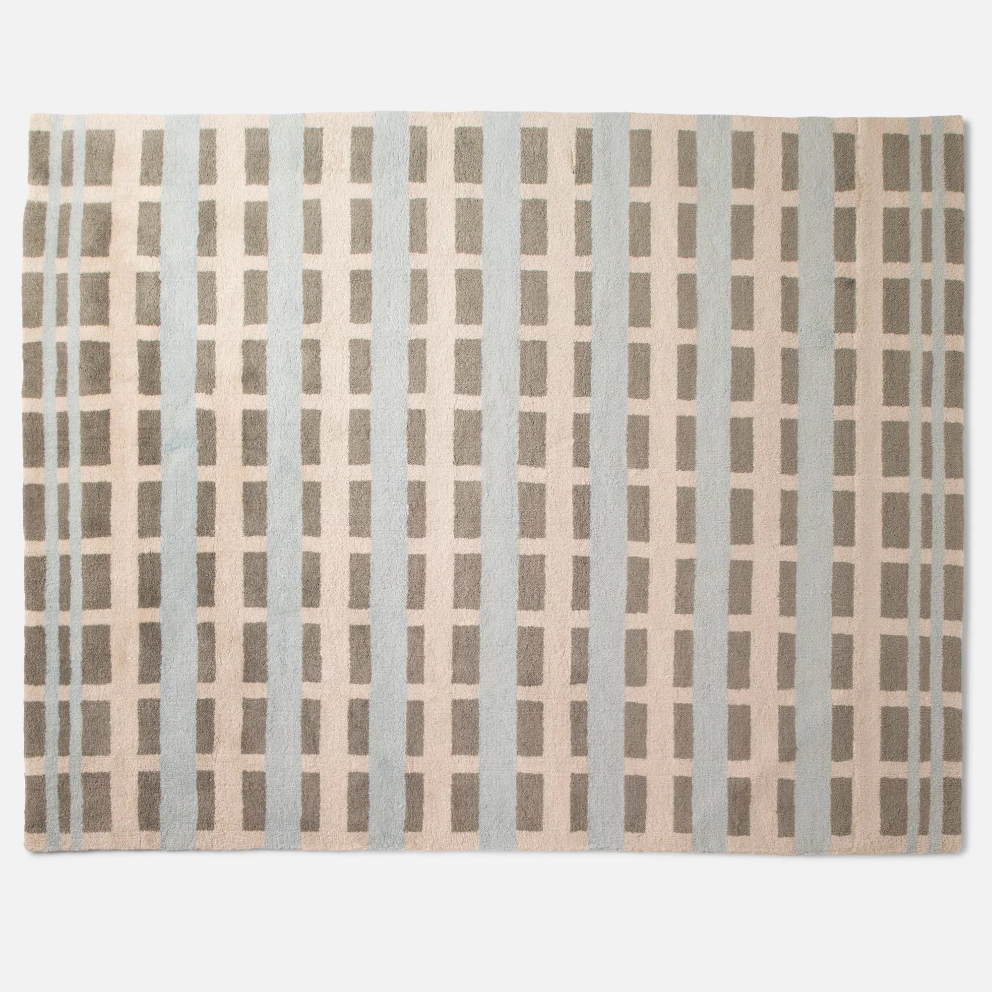 Network Tufted Wool Rug