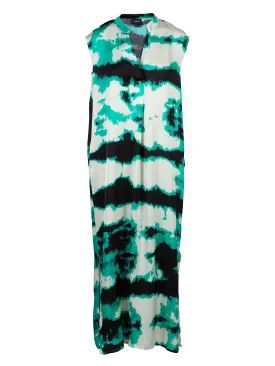 ODELINE printed dress - Simply Green mix