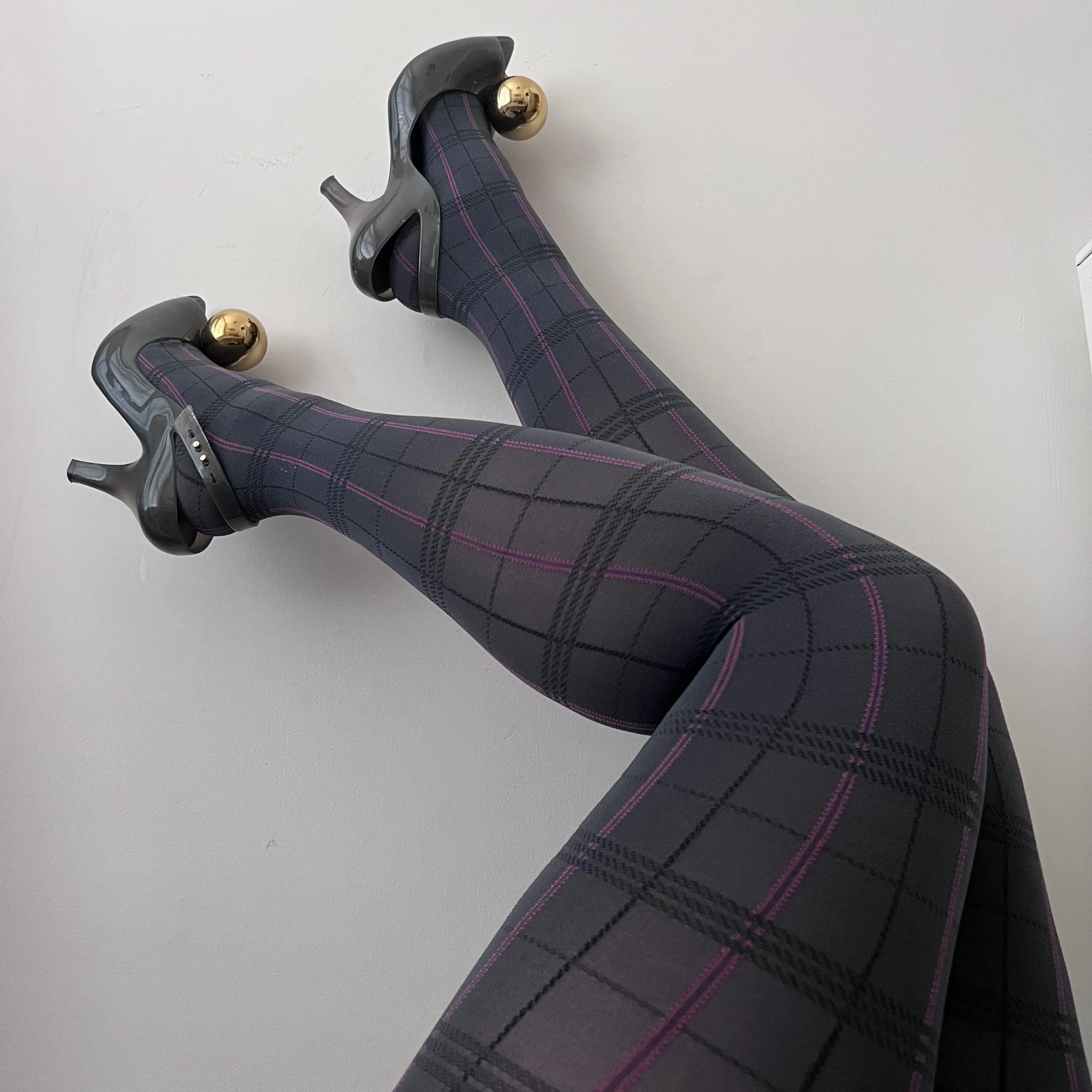 Plaid Tights - Neeps