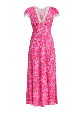 Rixo Clarice Pink Floral