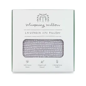 Tranquil Gray Lavender Eye Pillow