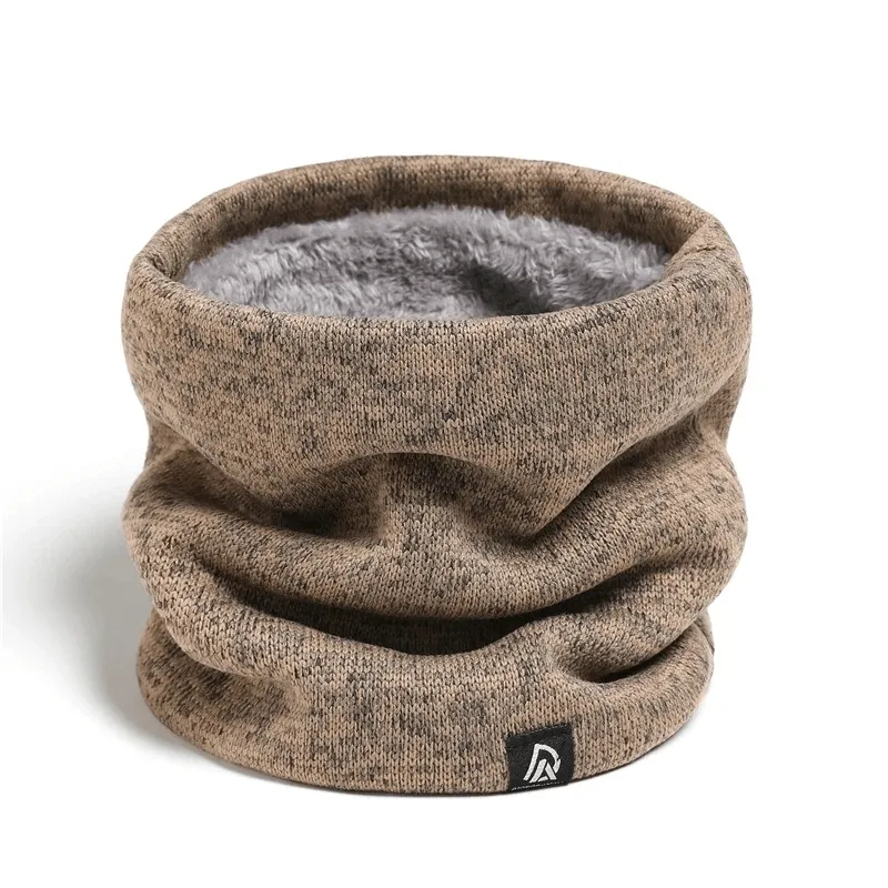 Unisex Fleece-Lined Knitted Neck Warmer - SF2013