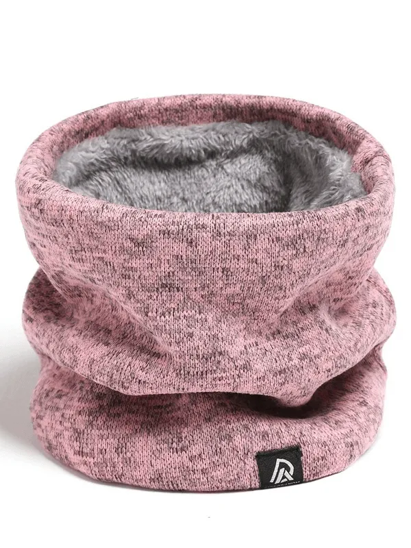 Unisex Fleece-Lined Knitted Neck Warmer - SF2013