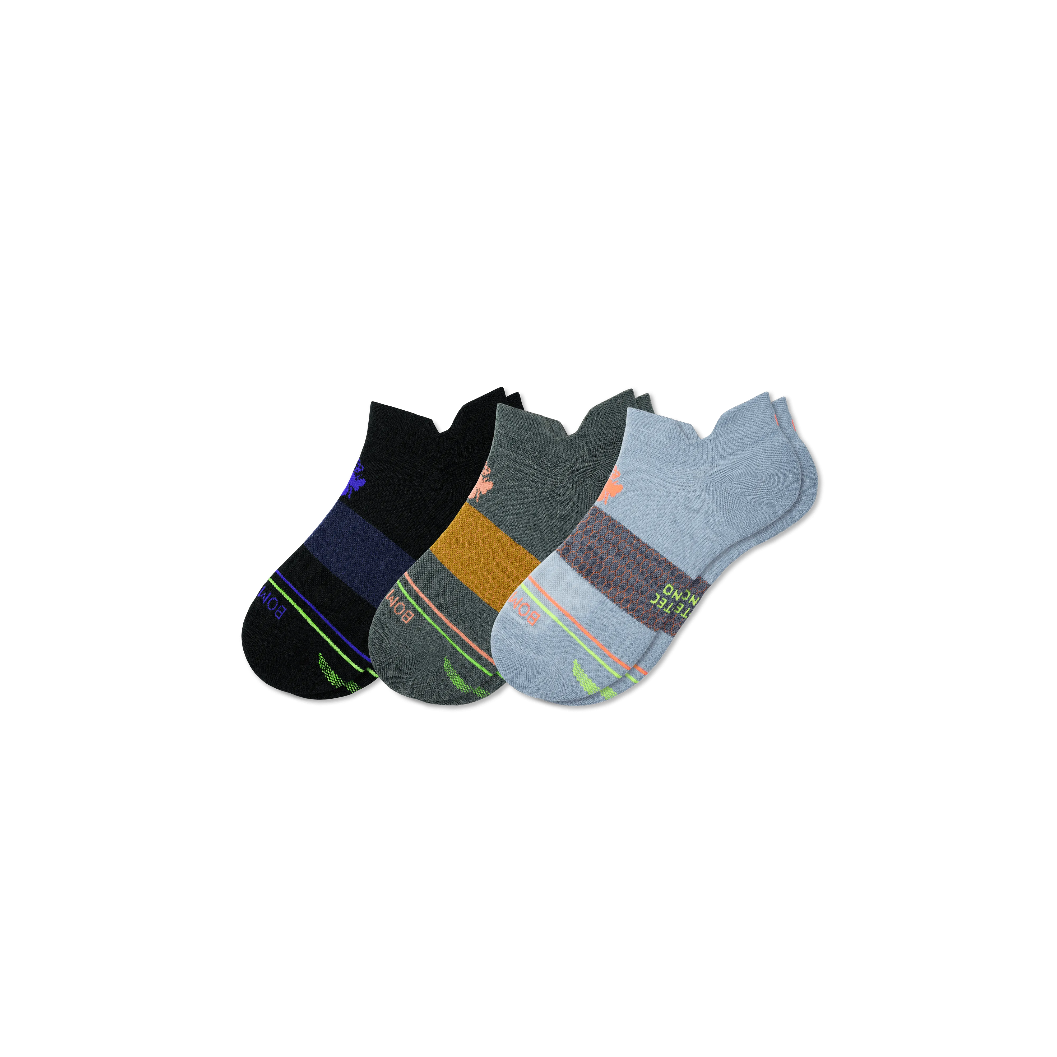 Women's Merino Wool Blend Athletic Ankle Sock 3-Pack